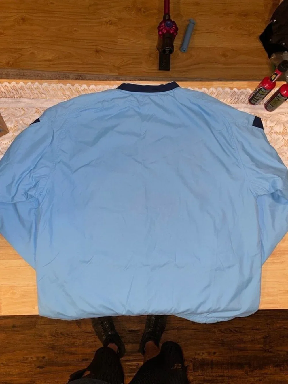 Vtg blue Reebok Classics windbreaker - Picture 2 of 4